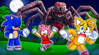 Pranking My Friends with a GIANT SPIDER MONSTER in Roblox! screenshot 4