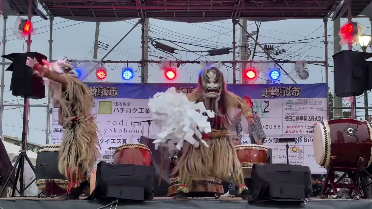 音打屋2025.10.11〜土崎港夜市〜なまはげ太鼓👹🪘