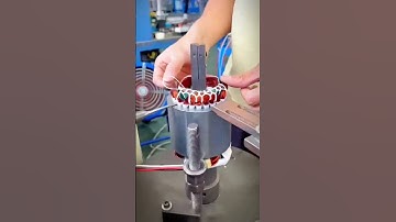 copper dynamo assembly process #shorts