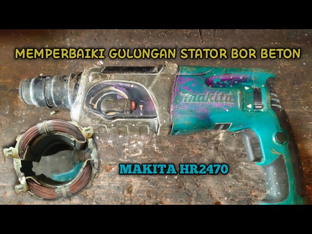 SERVIS BOR BETON MATI TOTAL || soket konektor stator gosong class=