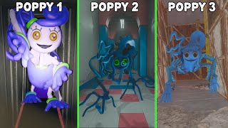 ALL JUMPSCARES  +  ESCAPE ENDINGS MOD Octo Mommy Long Legs Final Game - Poppy Playtime Chapter 3 2 1