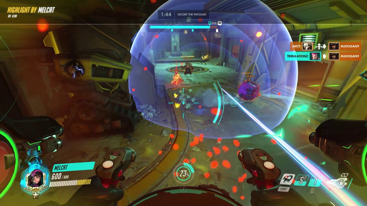 Two Sextuples, One Match (McCree Ult- DVA POV)