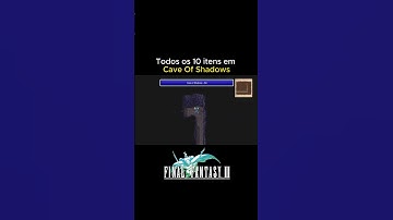 FF3 - All items [ Cave Of Shadows ]