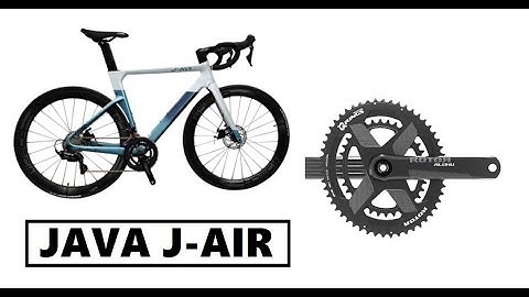 JAVA J-AIR 2021 with Rotor Aldu Oval Crankset + HYPER winspace 50 mm carbon rim