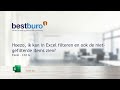 Excel - Lege rijen verwijderen