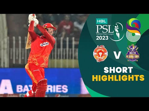Short Highlights | Islamabad United vs Quetta Gladiators | Match 21 | HBL PSL 8 | MI2T