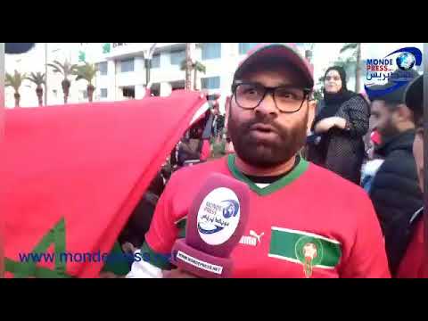 فرحة هستيرية للبيضاويين بفوز المنتخب المغربي على نظيره البرتغالي