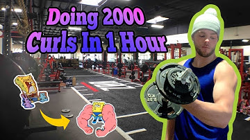 DOING 2,000 CURLS IN ONE HOUR!!