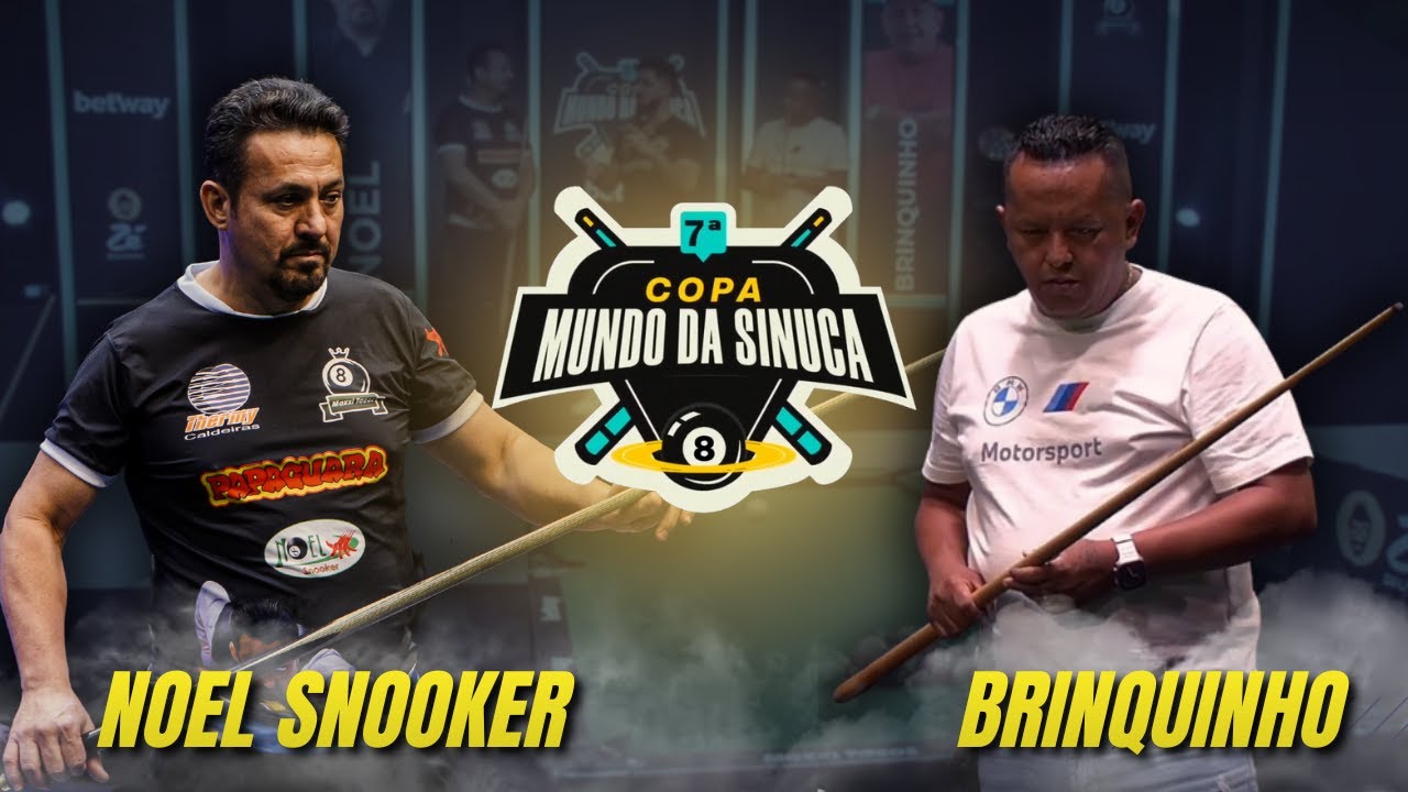 Noel Snooker VS Baianinho de Mauá no bola 8 