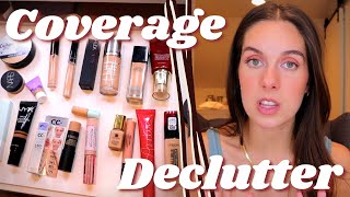 FOUNDATION + CONCEALER DECLUTTER // Does the perfect foundation even exist! | Rudi Berry