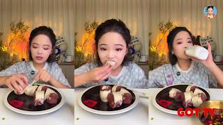 【SUB XiaoYu Mukbang】 MUKBANG SATISFYING 중국 음식 먹기。Xiaoyu subtitle。N03。110626。9 screenshot 5