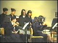 小田原市白山中学校クリスマスコンサート1990年抜粋