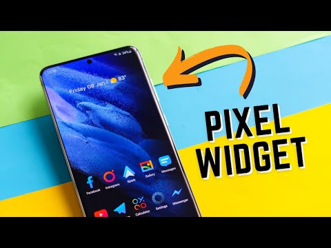 How To Get The Pixel Widget On Your Android! (No Third Party Launcher)