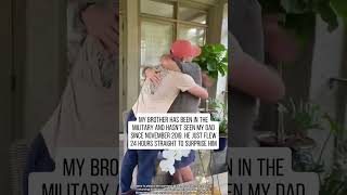 Soldiers coming home and surprise their family ❤️ #military #viral #feelings #soldier #welcomehome Profile