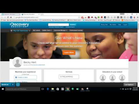 Accessing Think Central, Discovery Education & Brainpop via the ISD Portal