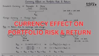 Currency : Risk and Return calculation