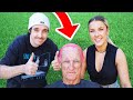 COLOURING OUR DADS HAIR! (w/ lazarbeam)