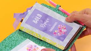 How to Make a Traveler's Notebook Command Center - Sizzix - YouTube