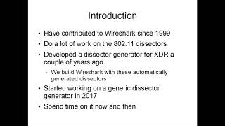 SF19US - 06 Creating dissectors like a pro by generating dissectors (Richard Sharpe)