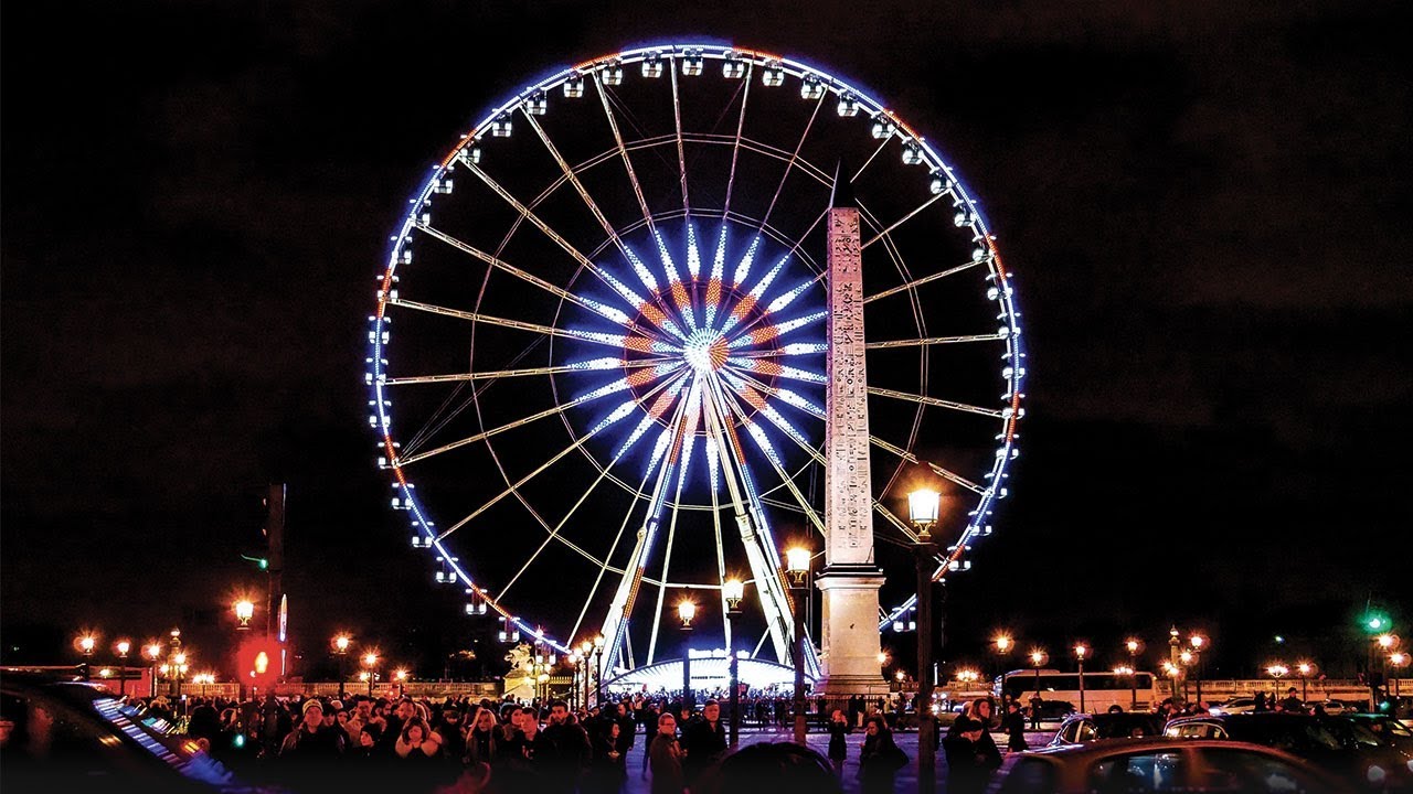 La Grande Roue de Paris Vue de nuit 4K YouTube La Grande Roue de Paris Vue de nuit 4K YouTube