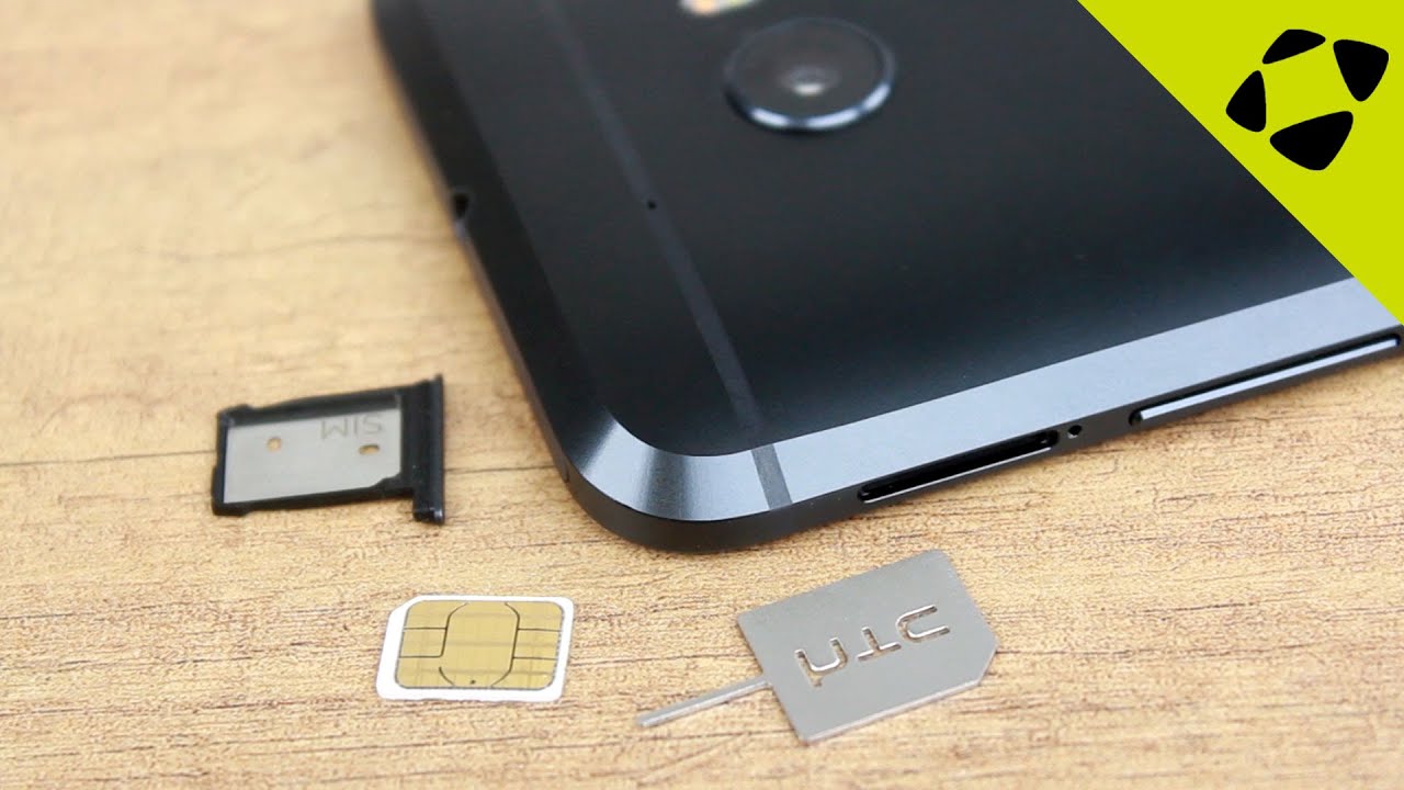 HTC 10 How To: Insert / Remove a SIM Card - YouTube