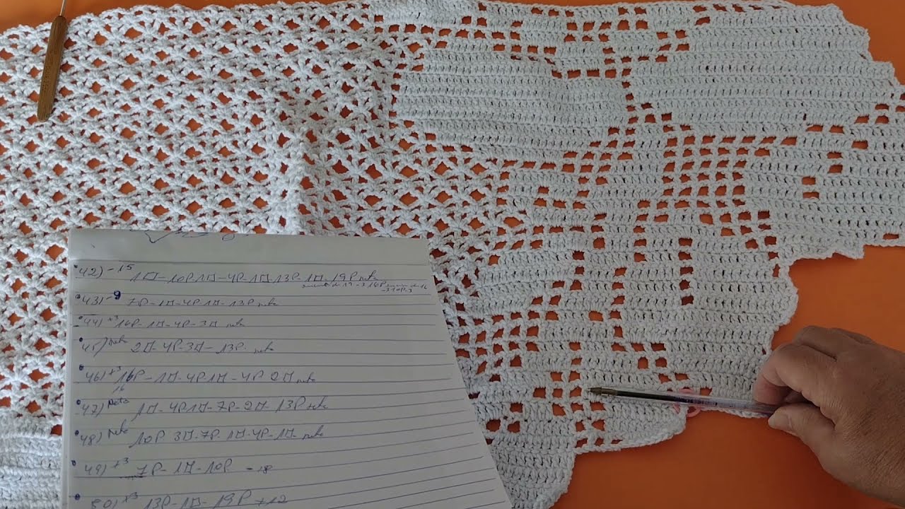 Caminho de mesa Italiano parte 4