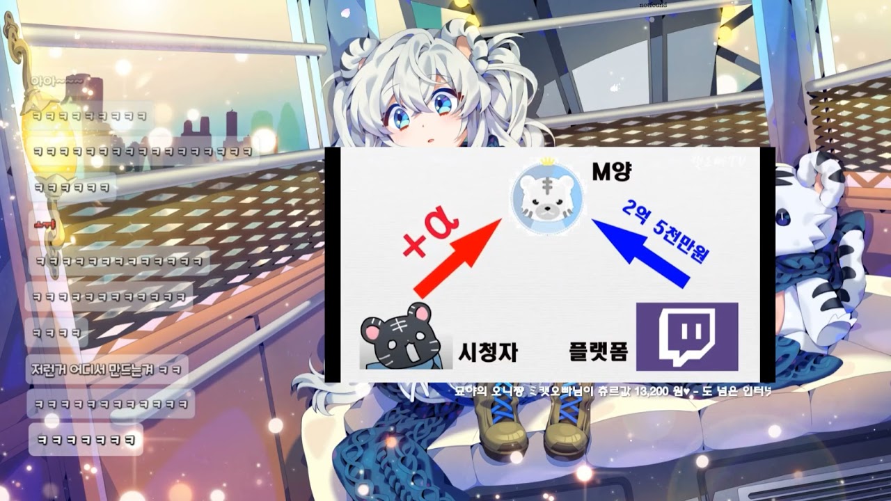 도 넘은 인터넷 방송 (묘야 반응)