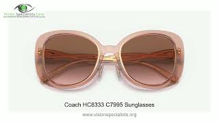 Coach HC8333 C7995 Sunglasses 725125377362