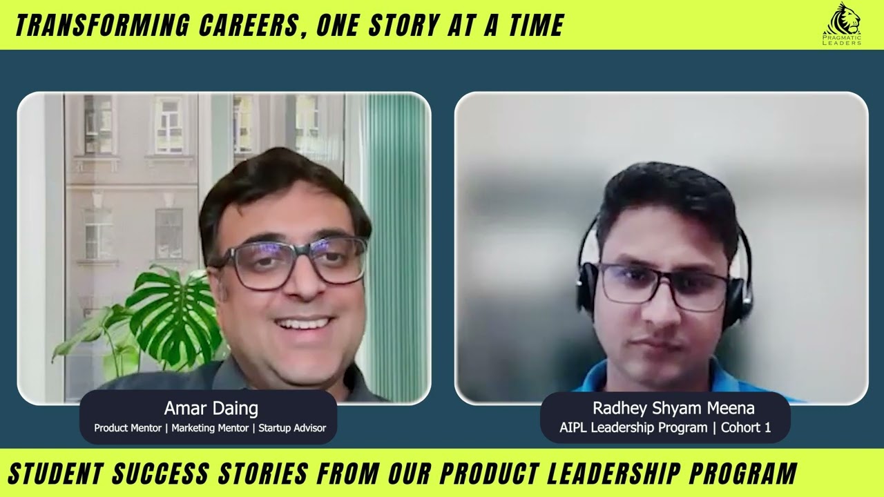 How Radhey Meena Built His AI Product with Pragmatic Leaders: From Idea to Launch!
