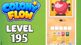 Colony Flow Level 195 Walkthrough Solution 