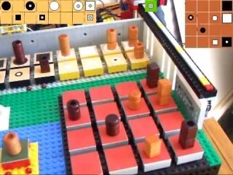 LEGO Mindstorms robot plays QUARTO!® boardgame - YouTube