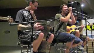 Video voorbeeld van "Authority Zero record release acoustic show Part 4"