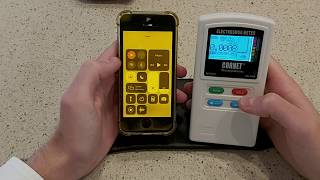Emf Comparison Iphone 5 Vs Samsung A50 - Rf Radiation Levels - Electromagnetic Fields- Cornet Ed88T