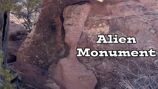 I Found An Ancient Alien Monument While Hiking On Balanced Rock Mesa