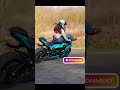 Sarah Lizeto with Legs Up 😳 Viral Short #viral #shortvideo #bikelife #trendingshorts #rider #bike