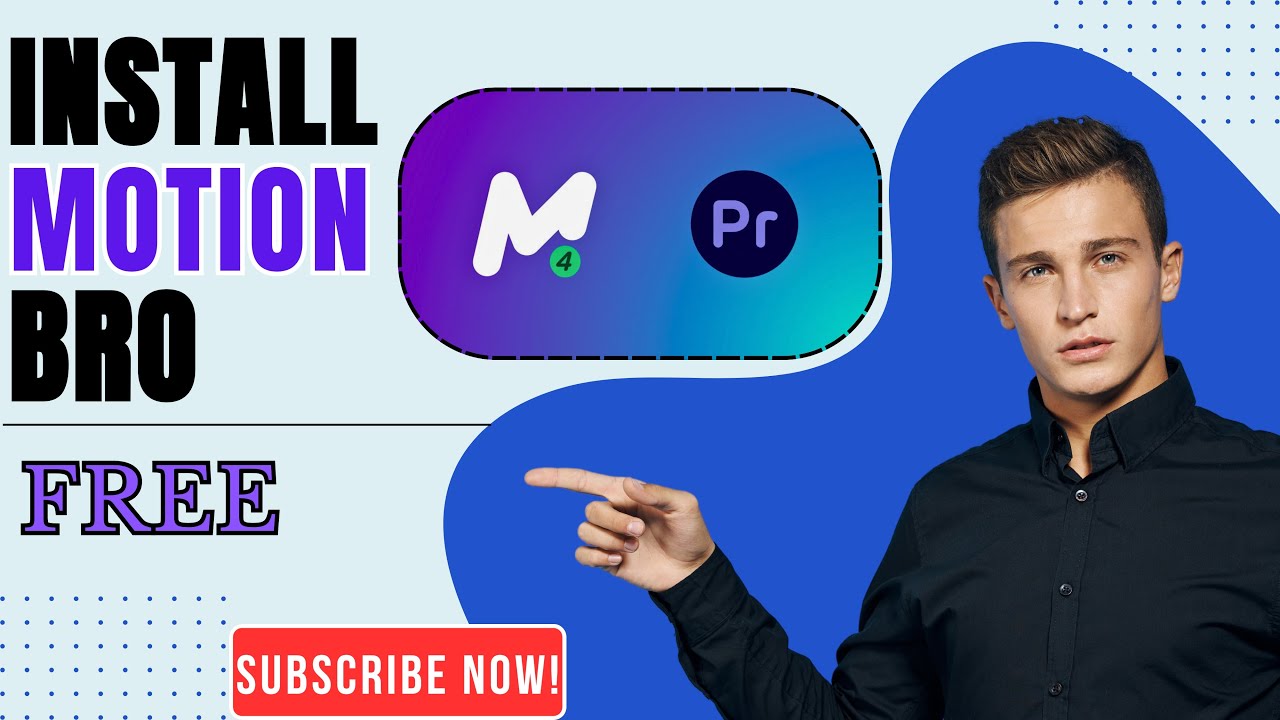 Premiere Pro Plugin Motion Bro Free Install & SetUp Free TAZRIAN