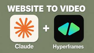 Details Automate Video Generation and Editing : Hyperframes + Claude Update