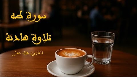 سورة طه - تلاوة هادئة للقارئ علاء عقل