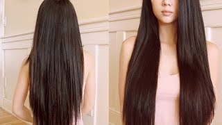 وصفة صينية لتطويل الشعر في يوم واحد بمكونات بسيطة ومنزلية .
