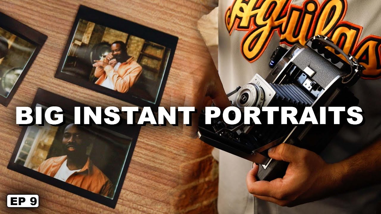 LomoGraflok 4x5インスタントバックとRibsyの改造カメラ · Lomography