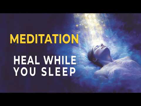 Deep Sleep Meditation: Healing Light Energy to Relax, Release Worries and Sleep Peacefully 🌙✨