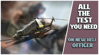 Warpath - TEST NEW OFFICER ON HELICOPTER - STRONGEST ONE? screenshot 4