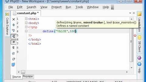 Php Tutorials-04-constants in php - www.vdesignourweb.com