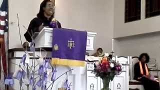 Rev Sheila Beckford Women's Day Sermon @ Westchester United Methodist Church (3/30/2014)