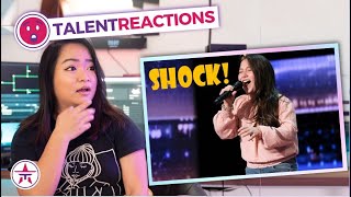 Roberta Battaglia 10 Year Old Sings Like LADY GAGA! [REACTION] | Kelly Reacts