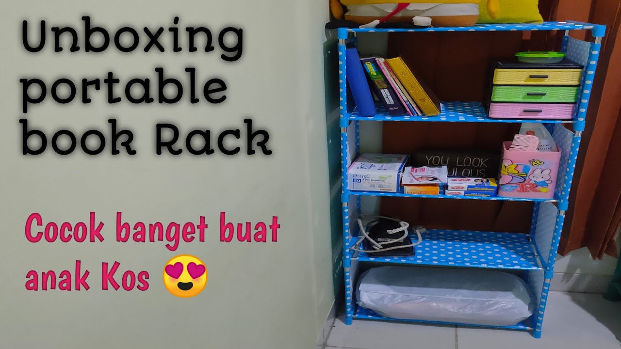 Unboxing portable book Rack - YouTube