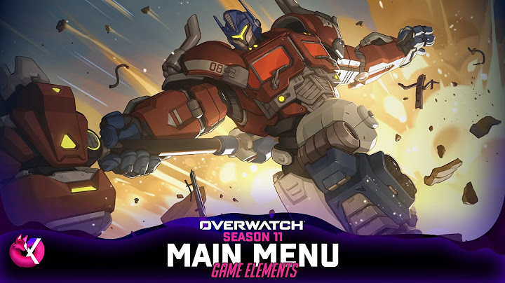 Transformers Overwatch Collab | Overwatch 2 S11 Main Menu Music