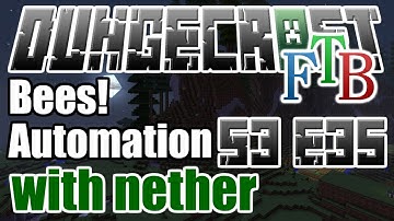 Tekkit: DungeCraft - Automating Bees - S3 E35