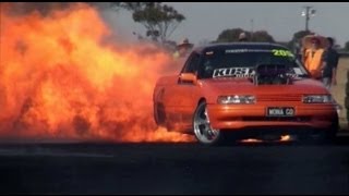 World's Biggest Burnout Fire!