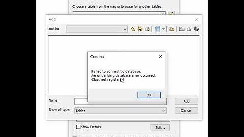 How to fix The Failed to Connect to Database An underlying database error occurred Class not registe